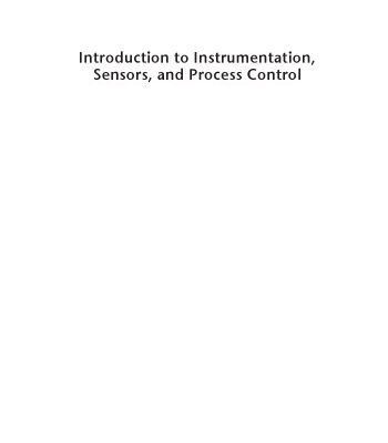 خرید و دانلود نسخه کامل کتاب Introduction to Instrumentation, Sensors, and Process Control