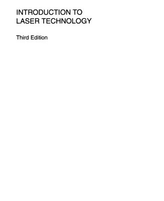 خرید و دانلود نسخه کامل کتاب Introduction to laser technology