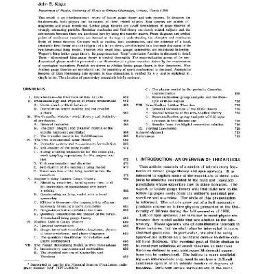 خرید و دانلود نسخه کامل کتاب Introduction to lattice gauge theory and spin systems