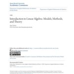 خرید و دانلود نسخه کامل کتاب Introduction to Linear Algebra: Models, Methods, and Theory