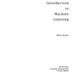 خرید و دانلود نسخه کامل کتاب Introduction to machine learning