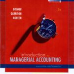 خرید و دانلود نسخه کامل کتاب Introduction to Managerial Accounting