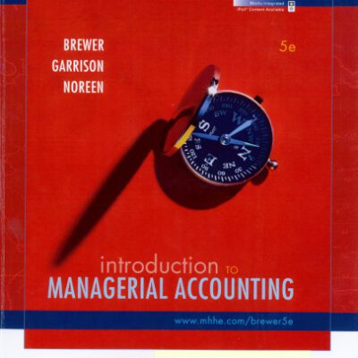 خرید و دانلود نسخه کامل کتاب Introduction to Managerial Accounting