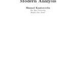 خرید و دانلود نسخه کامل کتاب Introduction to modern analysis