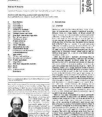 خرید و دانلود نسخه کامل کتاب Introduction to multivariate calibration in analytical chemistry