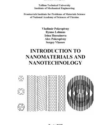خرید و دانلود نسخه کامل کتاب Introduction to nanomaterials and nanotechnology