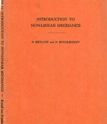 خرید و دانلود نسخه کامل کتاب Introduction to non-linear mechanics