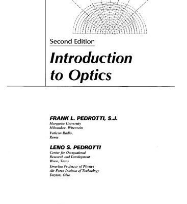 خرید و دانلود نسخه کامل کتاب Introduction to optics