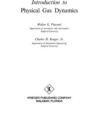 خرید و دانلود نسخه کامل کتاب Introduction To Physical Gas Dynamics