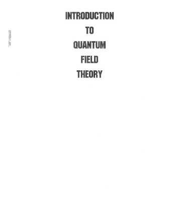خرید و دانلود نسخه کامل کتاب Introduction to Quantum Field Theory