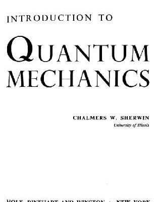 خرید و دانلود نسخه کامل کتاب Introduction to quantum mechanics