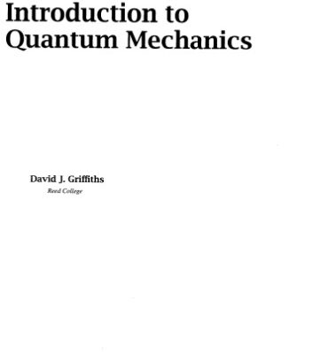 خرید و دانلود نسخه کامل کتاب Introduction to quantum mechanics