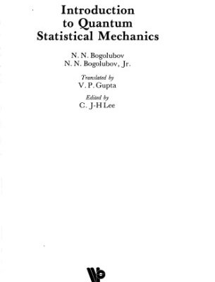 خرید و دانلود نسخه کامل کتاب Introduction to Quantum Statistical Mechanics