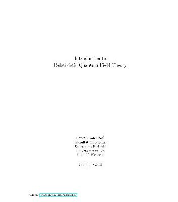 خرید و دانلود نسخه کامل کتاب Introduction to Relativistic Quantum Field Theory