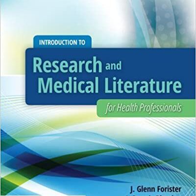 خرید و دانلود نسخه کامل کتاب Introduction to research and medical literature for health professionals (4th edition) – Orginal Pdf