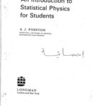 خرید و دانلود نسخه کامل کتاب Introduction To Statistical Physics