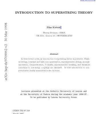 خرید و دانلود نسخه کامل کتاب Introduction to Superstring Theory