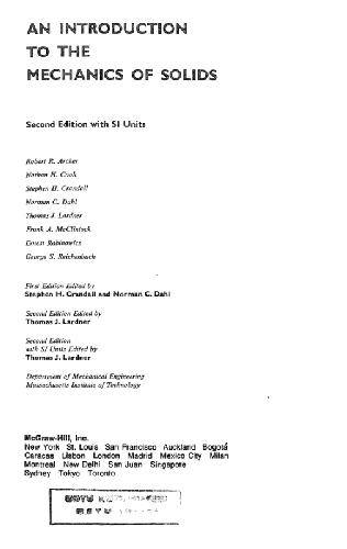 خرید و دانلود نسخه کامل کتاب Introduction to the Mechanics of Solids: In S.I.Units_68bd400b72eb0.jpeg خرید و دانلود نسخه کامل کتاب Introduction to the Mechanics of Solids: In S.I.Units