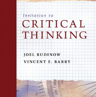 خرید و دانلود نسخه کامل کتاب Invitation to Critical Thinking , Sixth Edition