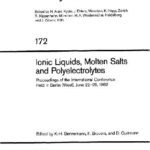 خرید و دانلود نسخه کامل کتاب Ionic Liquids, Molten Salts and Polyelectrolytes