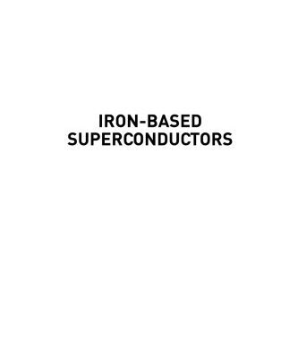 خرید و دانلود نسخه کامل کتاب Iron-based Superconductors: Materials, Properties and Mechanisms