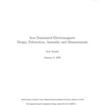 خرید و دانلود نسخه کامل کتاب Iron Dominated Electromagnets : Design, Fabrication, Assembly and Measurements