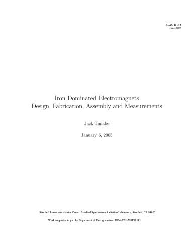 خرید و دانلود نسخه کامل کتاب Iron Dominated Electromagnets : Design, Fabrication, Assembly and Measurements_68bf403126f62.jpeg خرید و دانلود نسخه کامل کتاب Iron Dominated Electromagnets : Design, Fabrication, Assembly and Measurements