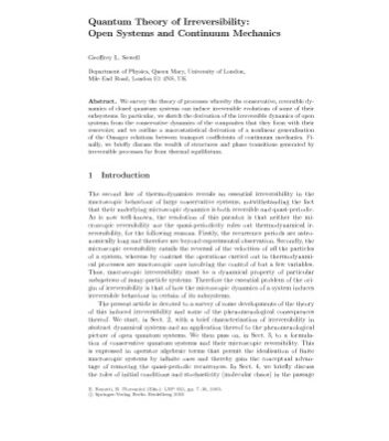 خرید و دانلود نسخه کامل کتاب Irreversible Quantum Dynamics