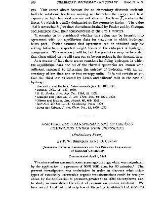خرید و دانلود نسخه کامل کتاب Irreversible transformations of organic compounds under high pressures