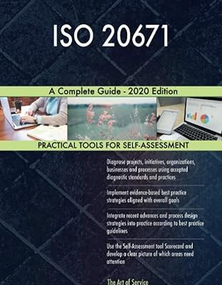 خرید و دانلود نسخه کامل کتاب ISO 20671 A Complete Guide – 2020 Edition –  +  Pdf