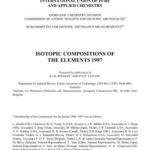 خرید و دانلود نسخه کامل کتاب Isotopic Compositions of the Elements 1997