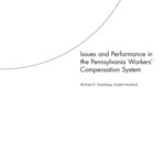 خرید و دانلود نسخه کامل کتاب Issues and Performance in the Pennsylvania Workers Compensation System (Occasional Paper)