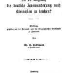 خرید و دانلود نسخه کامل کتاب Ist es möglich, die deutſche Auswanderung nach Kleinahen zu lenken? Vortrag, gehalten vor der Kolonial- und der Geographischen Gesellschaft zu Hannover