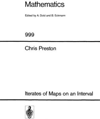 خرید و دانلود نسخه کامل کتاب Iterates of Maps on an Interval