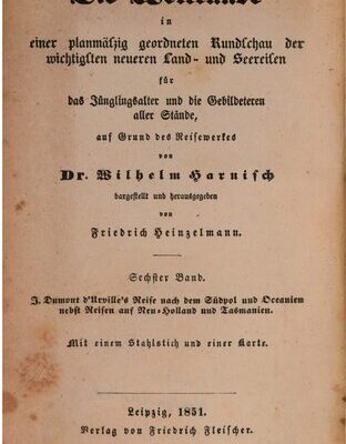 خرید و دانلود نسخه کامل کتاب J. Dumont d’Arvilles Reise nach dem Südpol und Oceanien nebst Reisen auf Neu-Holland und Tasmanien