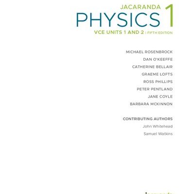 خرید و دانلود نسخه کامل کتاب Jacaranda Physics 1 VCE Units 1 and 2 | Fifth Edition