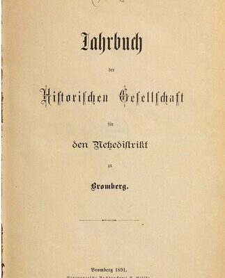 خرید و دانلود نسخه کامل کتاب Jahrbuch der Historischen Gesellschaft für den Netzedistrikt zu Bromberg