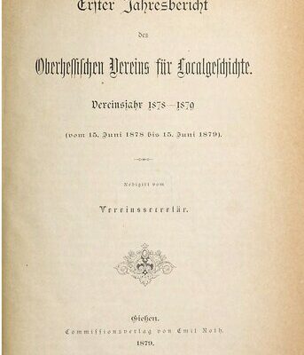 خرید و دانلود نسخه کامل کتاب Jahresbericht des Oberhessischen Vereins für Localgeschichte