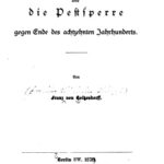 خرید و دانلود نسخه کامل کتاب John Howard und die Pestsperre gegen Ende des achtzehnten Jahrhunderts