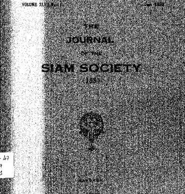 خرید و دانلود نسخه کامل کتاب Journal of the Siam Society; 47