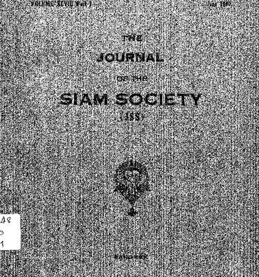 خرید و دانلود نسخه کامل کتاب Journal of the Siam Society; 48