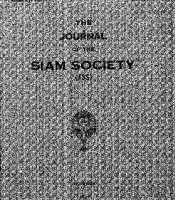 خرید و دانلود نسخه کامل کتاب Journal of the Siam Society; 56
