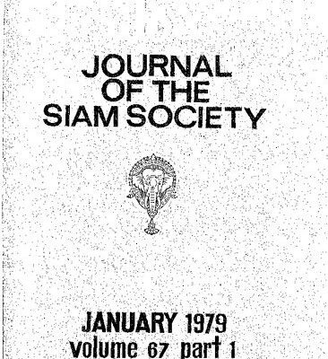 خرید و دانلود نسخه کامل کتاب Journal of the Siam Society; 67