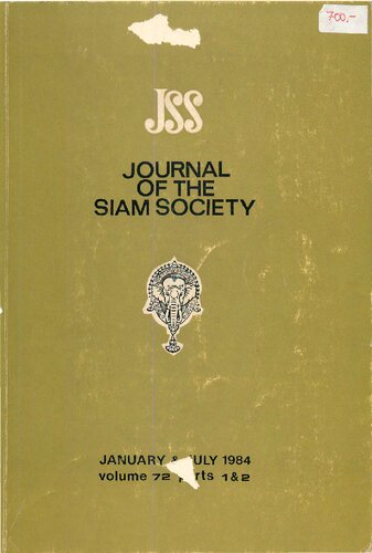 خرید و دانلود نسخه کامل کتاب Journal of the Siam Society; 72_68c11f93445e3.jpeg خرید و دانلود نسخه کامل کتاب Journal of the Siam Society; 72