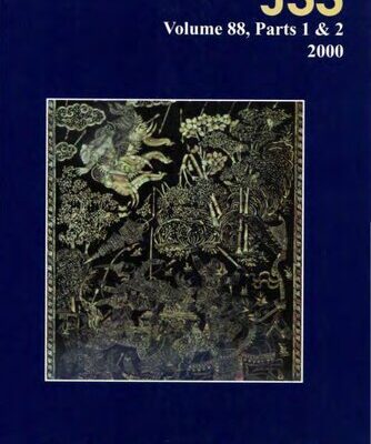 خرید و دانلود نسخه کامل کتاب Journal of the Siam Society; 88