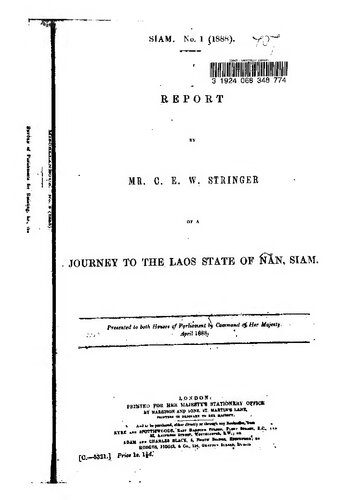 خرید و دانلود نسخه کامل کتاب Journey to the Laos State of Nan, Siam_68c10cbcbc410.jpeg خرید و دانلود نسخه کامل کتاب Journey to the Laos State of Nan, Siam