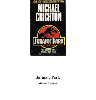 خرید و دانلود نسخه کامل کتاب Jurassic Park