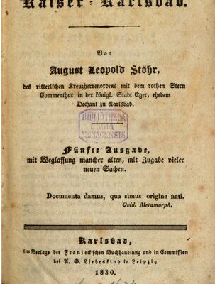 خرید و دانلود نسخه کامل کتاب Kaiser-Karlsbad