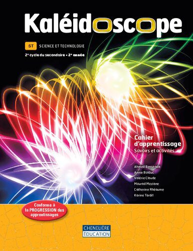 خرید و دانلود نسخه کامل کتاب Kaléidoscope. Cahier d’apprentissage, savoirs et activités. Guide-corrigé : st science et technologie : 2e cycle du secondaire, 2e année_68c69152210fd.jpeg خرید و دانلود نسخه کامل کتاب Kaléidoscope. Cahier d’apprentissage, savoirs et activités. Guide-corrigé : st science et technologie : 2e cycle du secondaire, 2e année