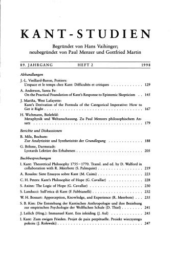 خرید و دانلود نسخه کامل کتاب Kant-Studien Philosophische Zeitschrift der Kant-Gesellschaft, 89. Jahrgang, Heft 2, 1998_68ce38d6b9c75.jpeg خرید و دانلود نسخه کامل کتاب Kant-Studien Philosophische Zeitschrift der Kant-Gesellschaft, 89. Jahrgang, Heft 2, 1998